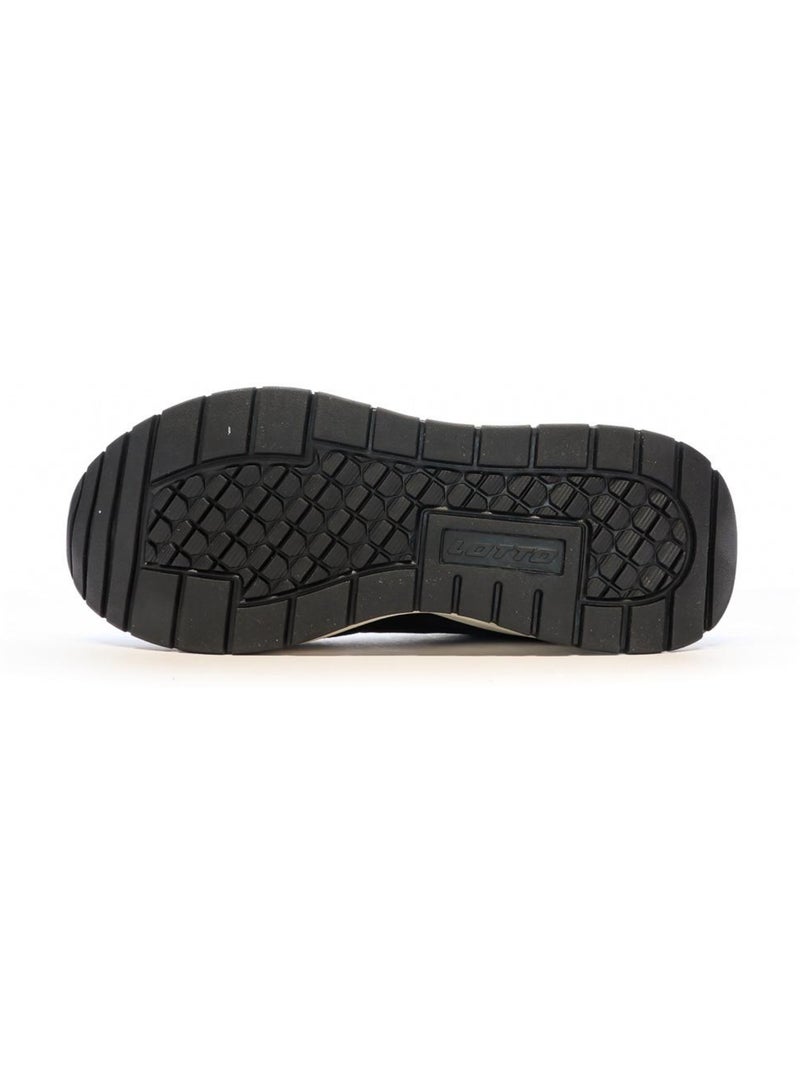 Baskets Homme Lotto Noir Beige - Kiabi