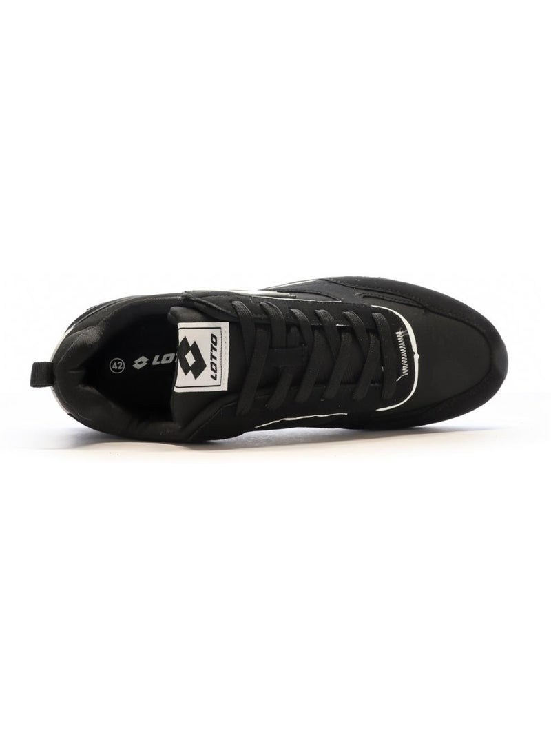 Baskets Homme Lotto Noir - Kiabi