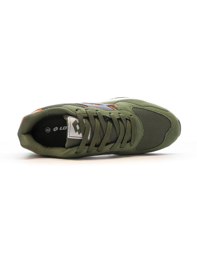 Baskets Homme Lotto Vert kaki clair - Kiabi