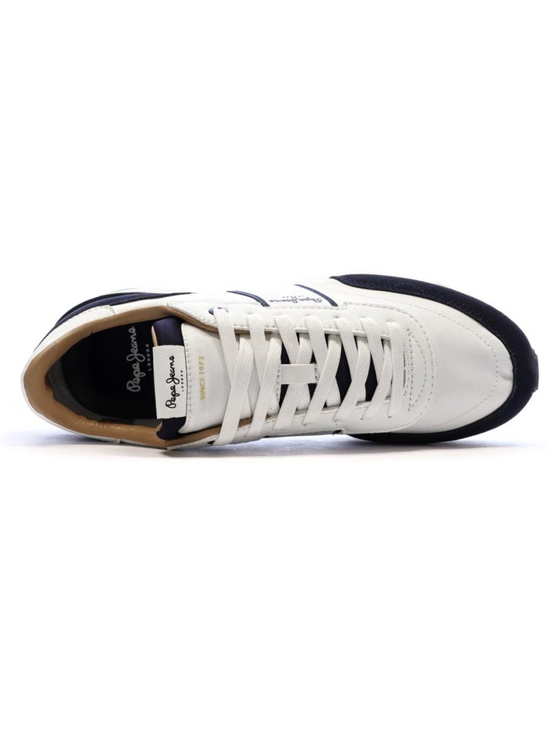 Baskets Homme Pepe jeans Blanc - Kiabi