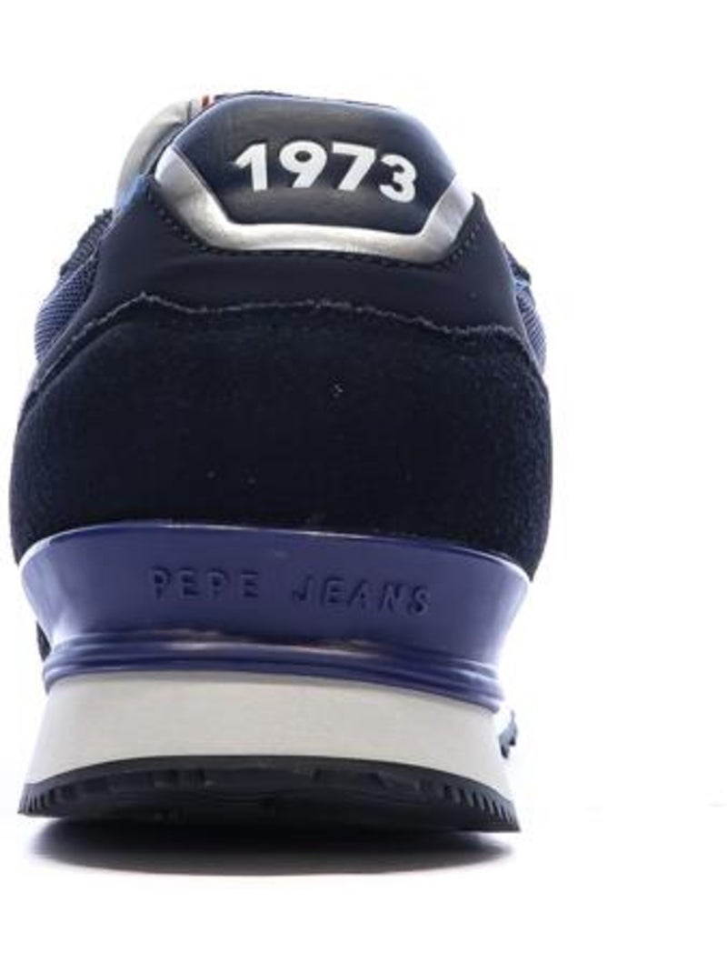 Baskets homme pepe jeans Bleu marine - Kiabi