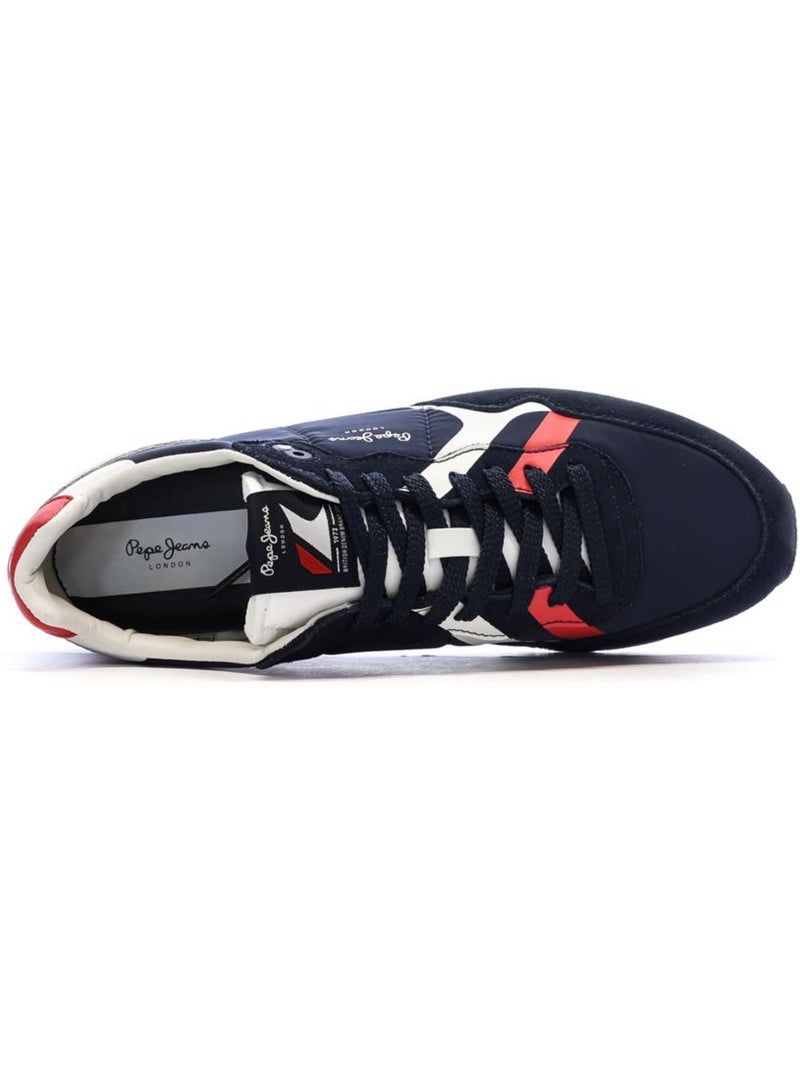 Baskets homme pepe jeans Bleu marine - Kiabi