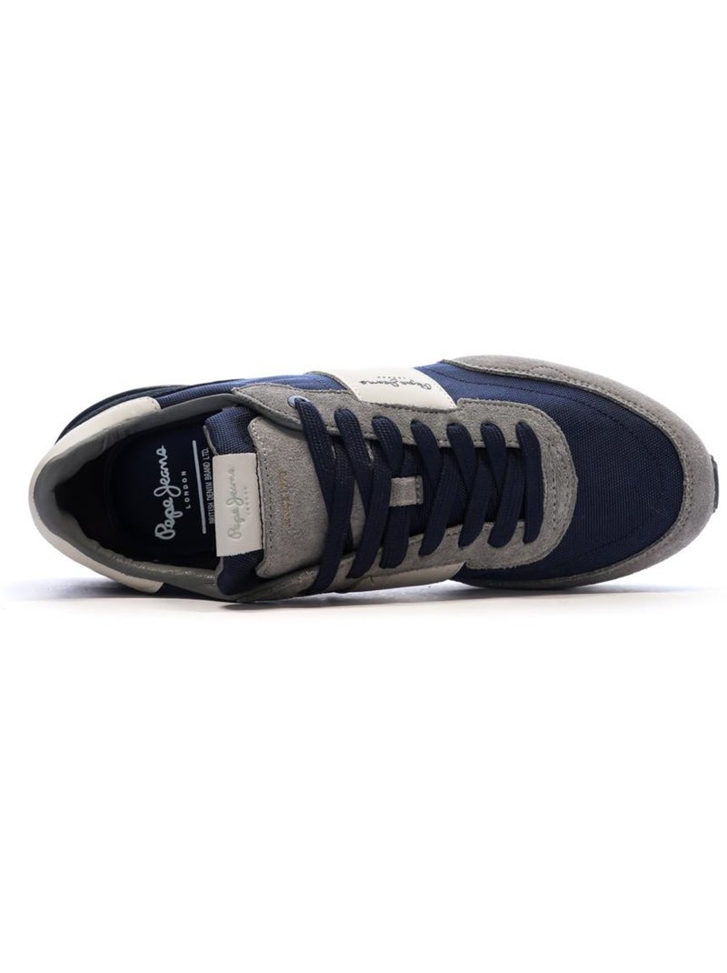 Baskets Homme Pepe jeans Bleu - Kiabi