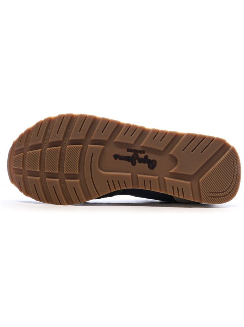 Baskets Homme Pepe jeans Brit Prints Vert - Kiabi