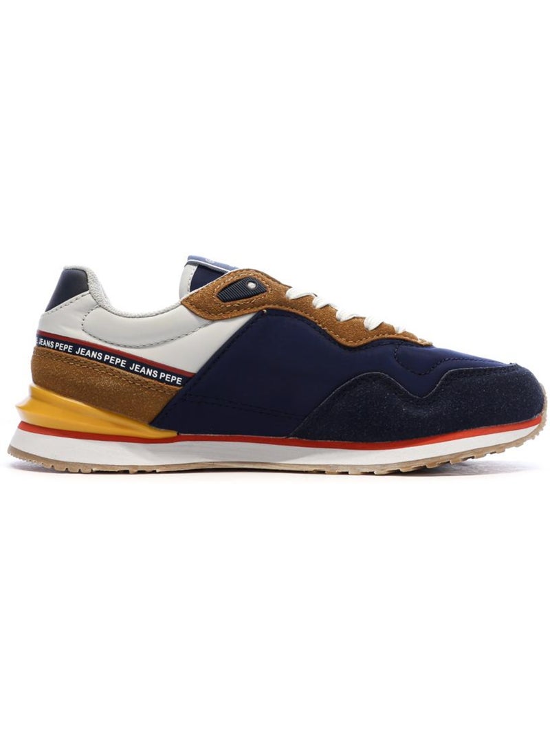 Baskets homme pepe jeans london Bleu marine - Kiabi
