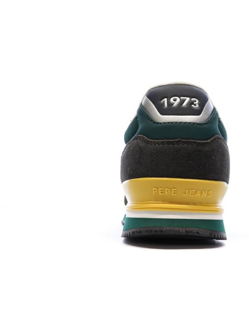 Baskets Homme Pepe jeans London Vert kaki clair - Kiabi