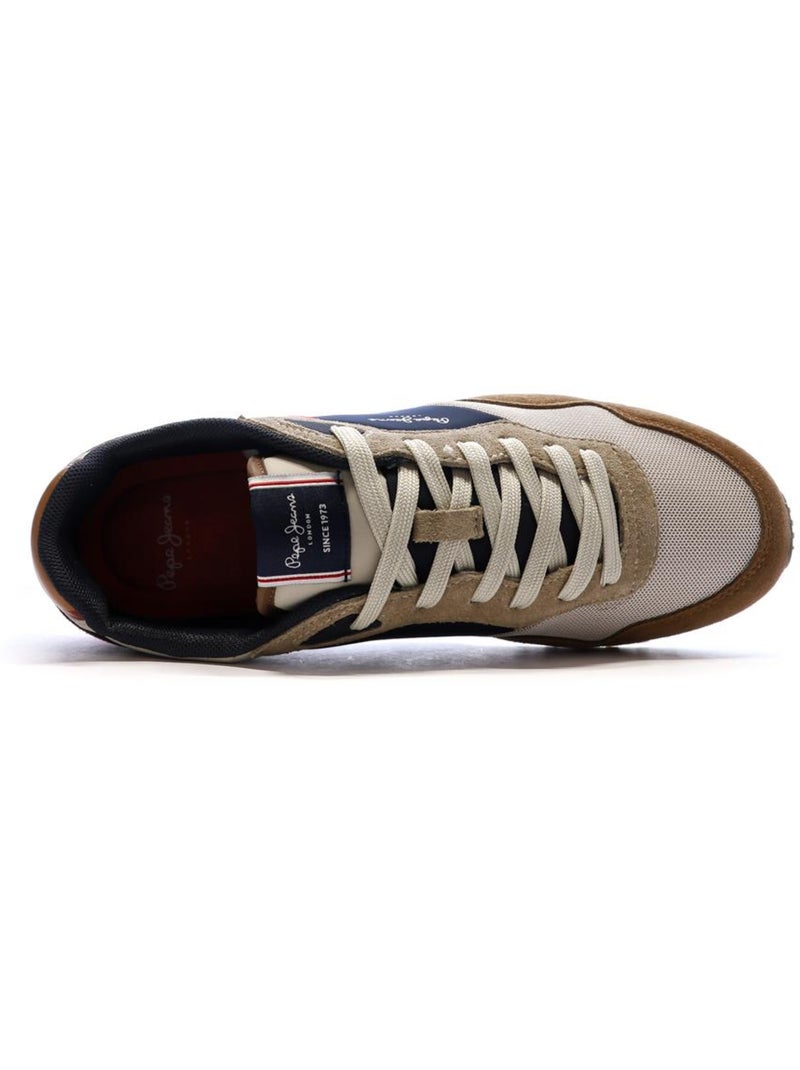 Baskets Homme Pepe jeans Marron cappuccino - Kiabi