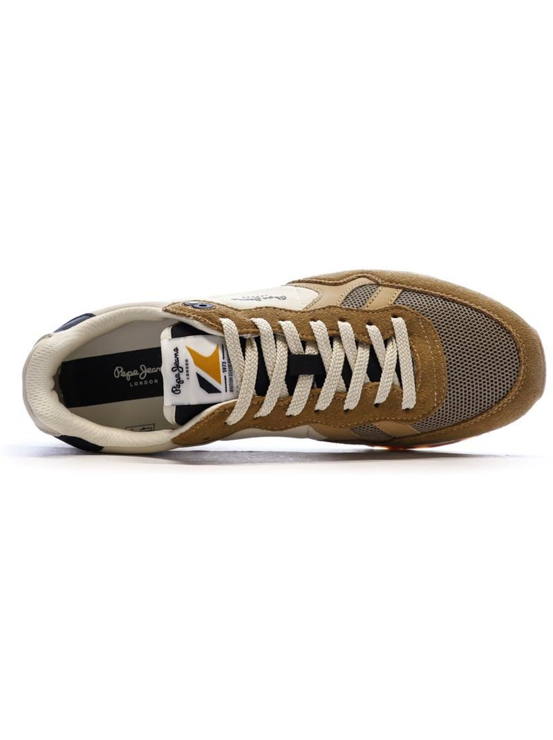 Baskets Homme Pepe jeans Marron cappuccino - Kiabi
