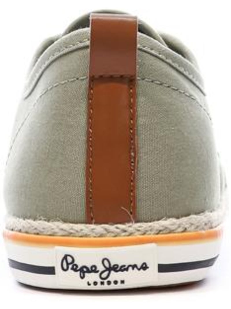 Baskets Homme Pepe Jeans Vert kaki clair - Kiabi