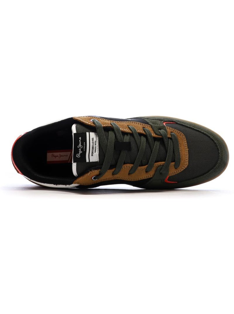 Baskets Homme Pepe jeans Vert kaki clair - Kiabi