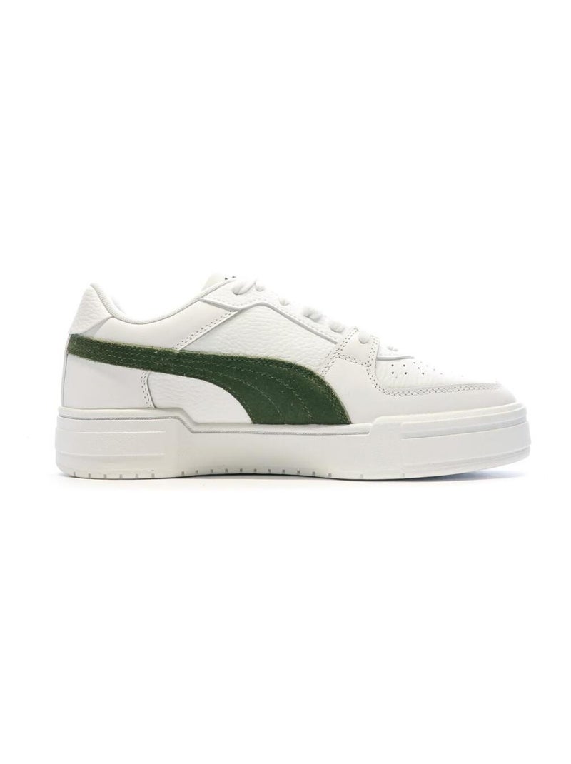 Baskets  Homme Puma Pro Classic Blanc/Kaki - Kiabi