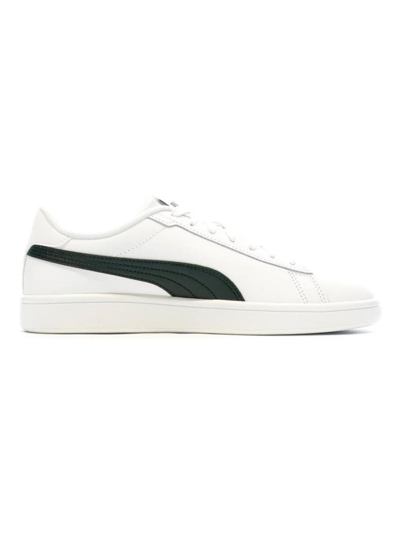 Baskets     Homme Puma Smash 3.0 390987 Blanc Noir Blanc - Kiabi