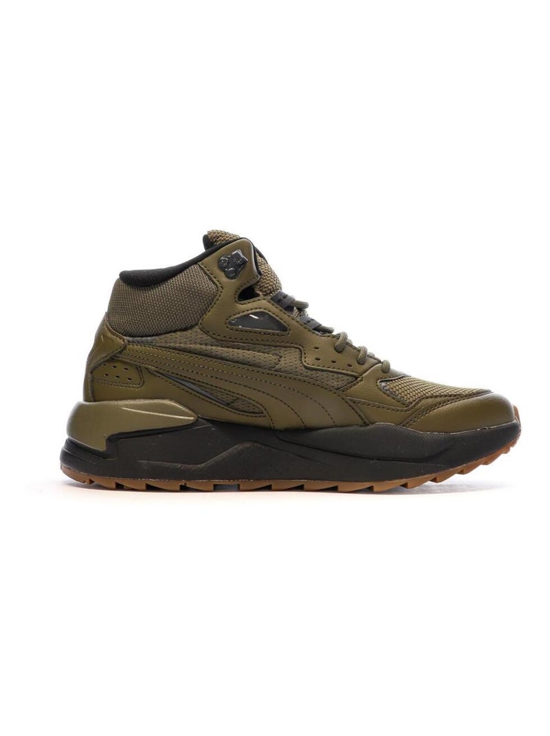 Baskets  Homme Puma X Kaki - Kiabi
