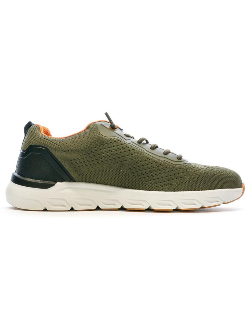 Baskets homme relife Vert kaki clair - Kiabi