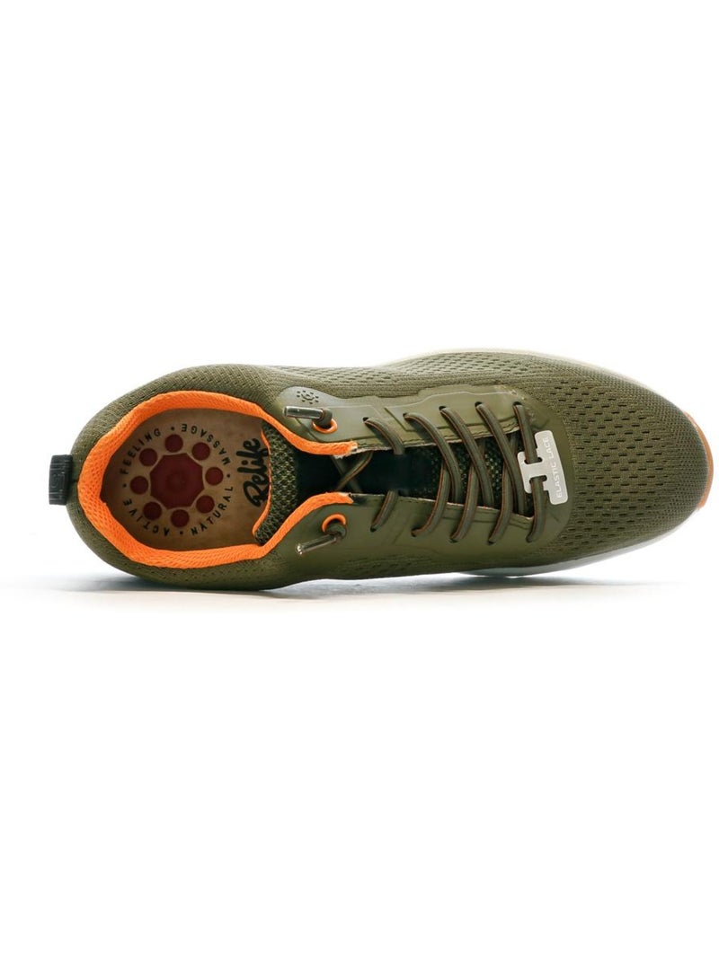 Baskets homme relife Vert kaki clair - Kiabi