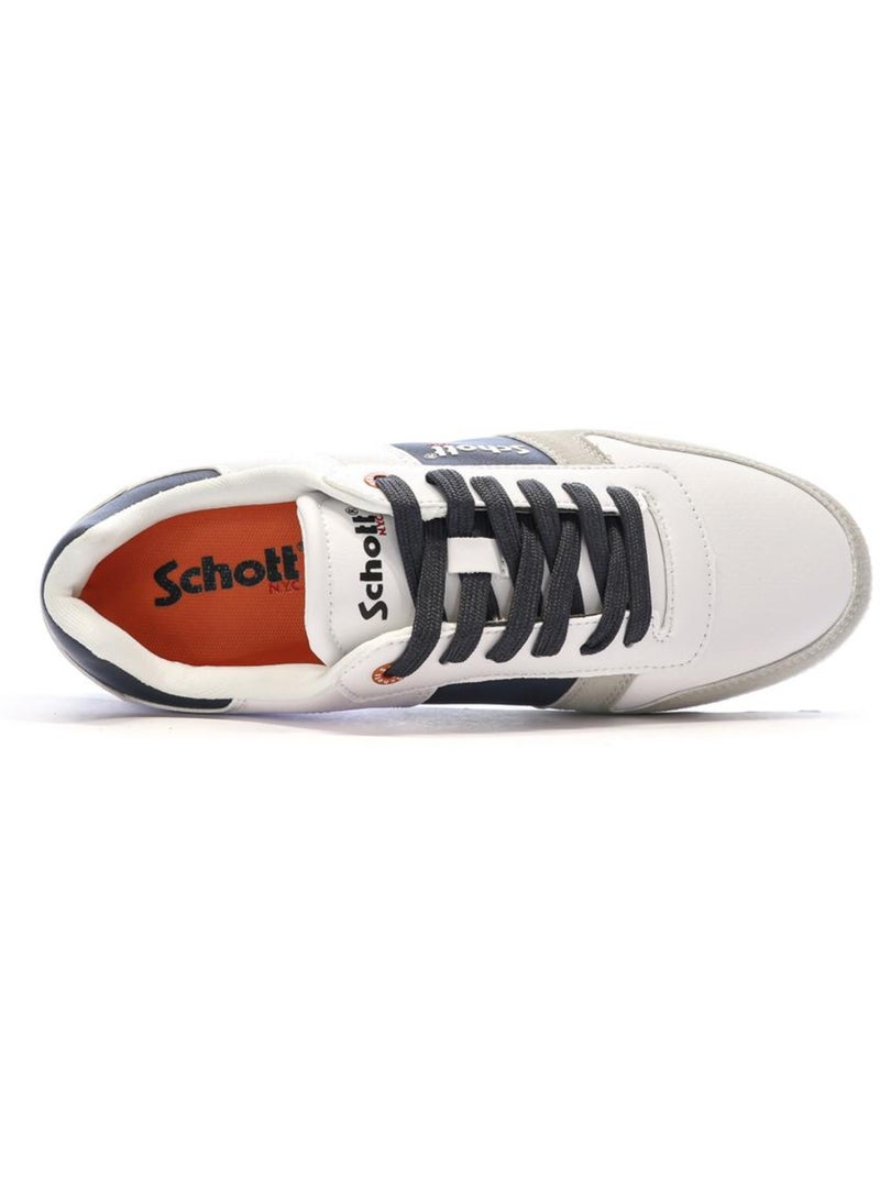 Baskets Homme Schott Blanc - Kiabi