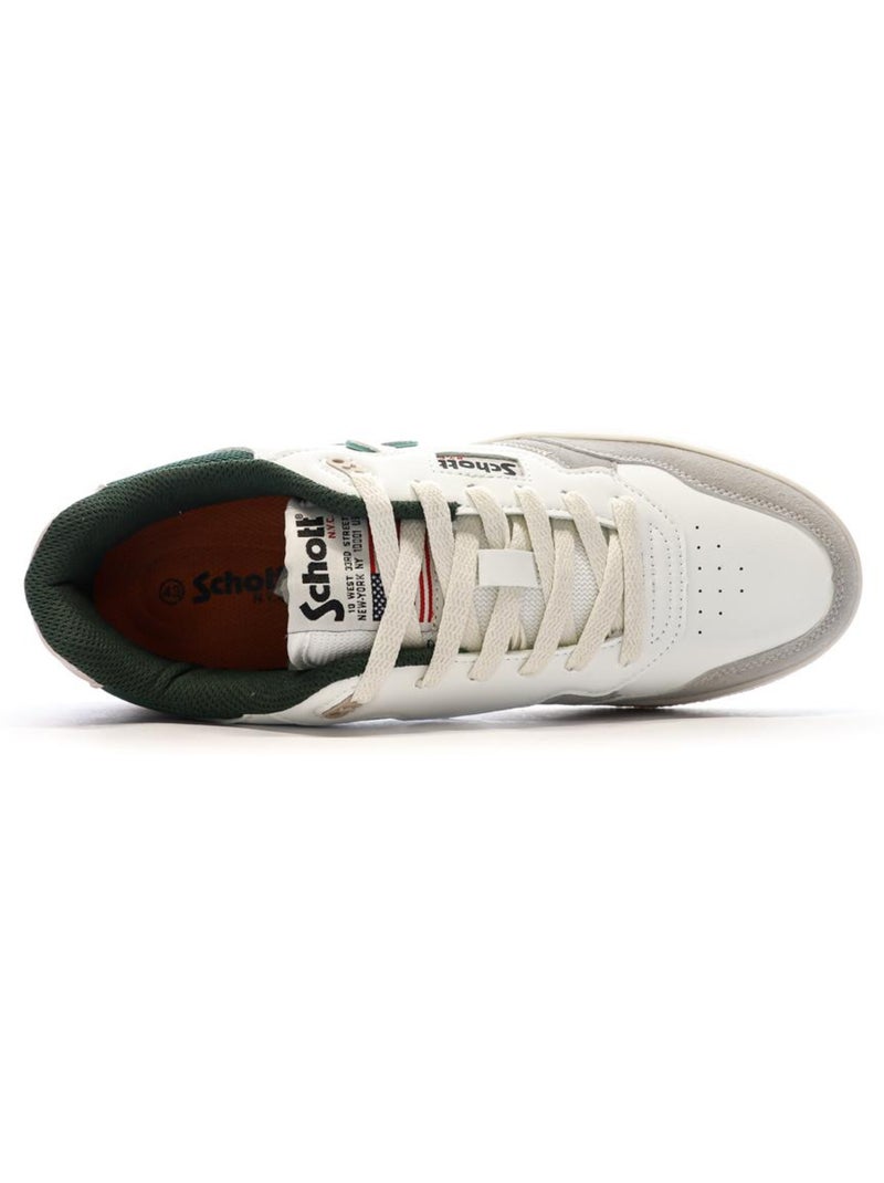 Baskets Homme Schott Blanc - Kiabi