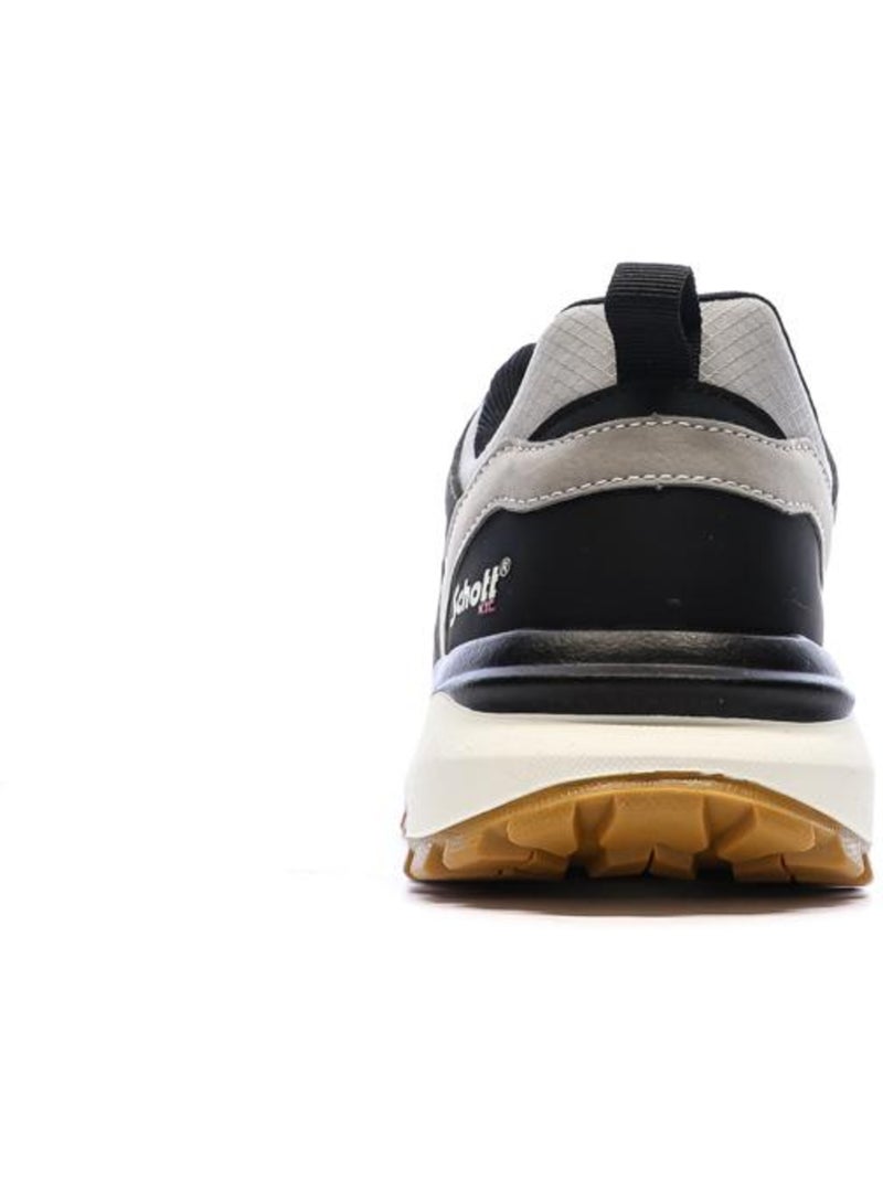 Baskets Homme Schott Gris Argenté - Kiabi