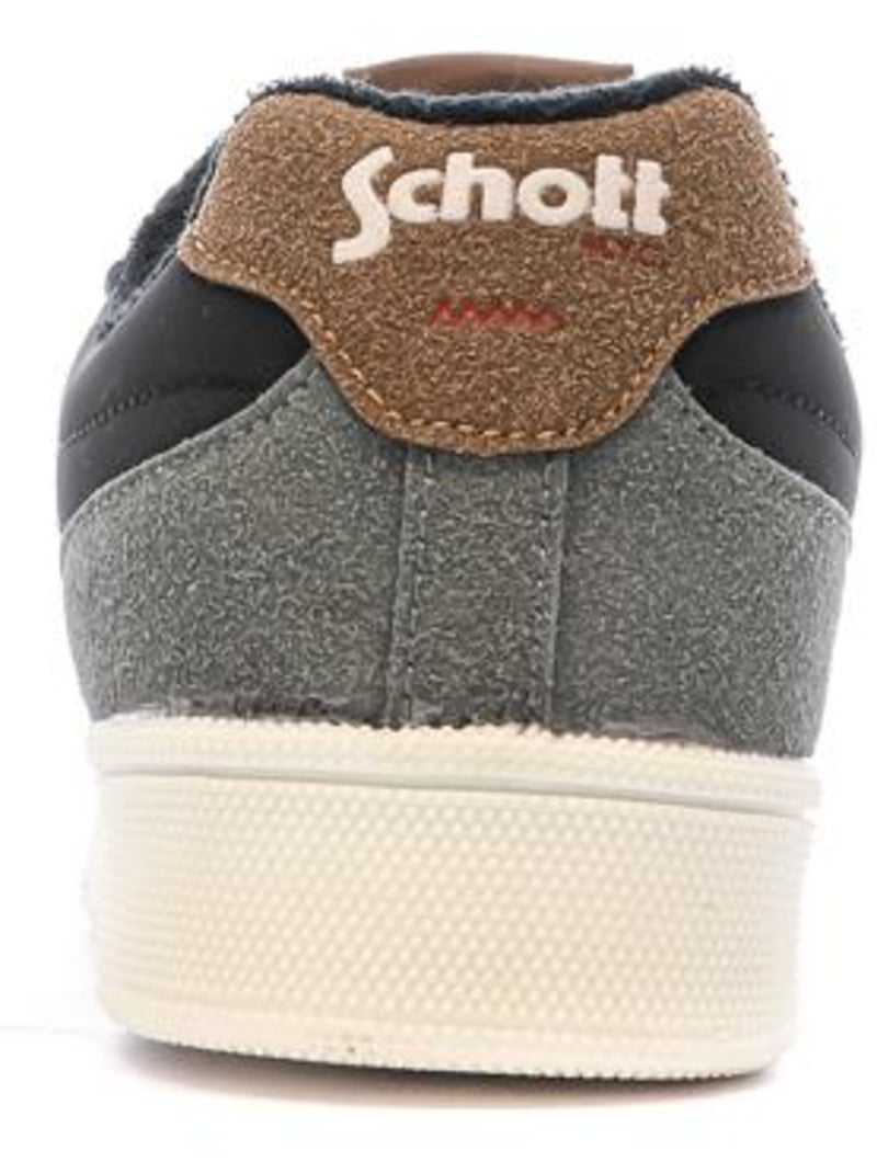Baskets Homme Schott Noir - Kiabi