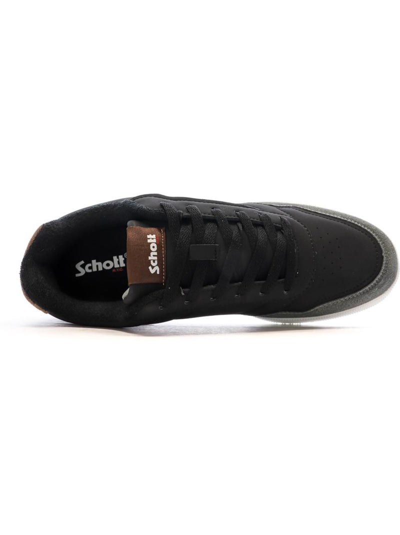 Baskets Homme Schott Noir - Kiabi