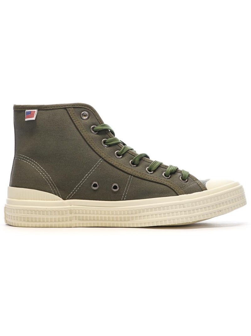 Baskets Homme Schott Vert kaki clair - Kiabi