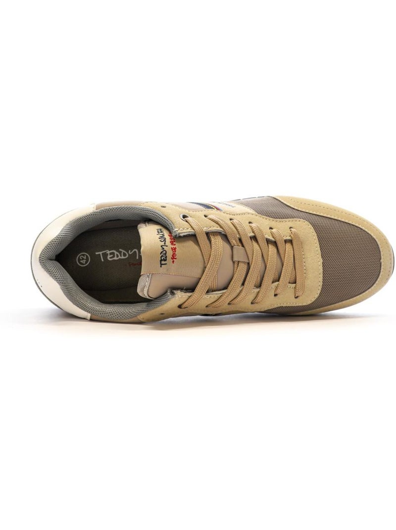 Baskets Homme Teddy Smith Beige - Kiabi