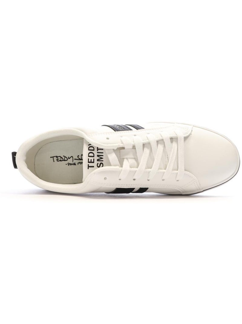 Baskets Homme Teddy Smith Blanc - Kiabi