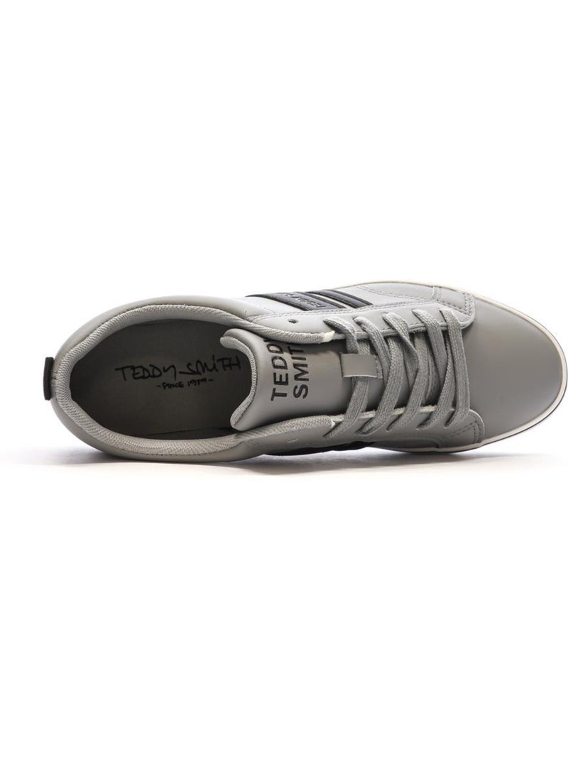 Baskets Homme Teddy Smith Gris Argenté - Kiabi