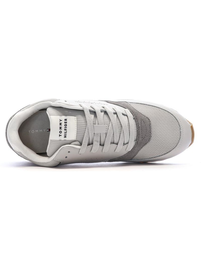 Baskets Homme Tommy Hilfiger Gris Argenté - Kiabi