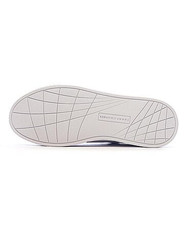 Baskets Homme Tommy Hilfiger Icon Court Lth Flag