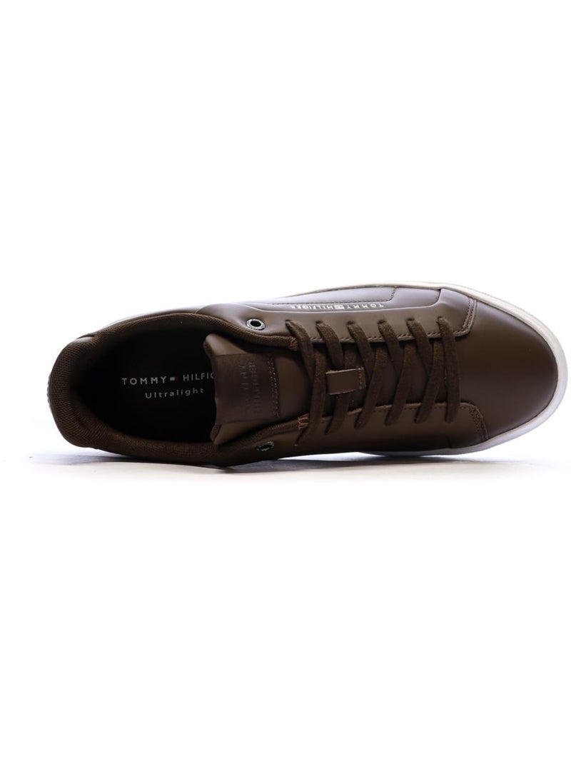 Baskets Homme Tommy Hilfiger Marron cappuccino - Kiabi