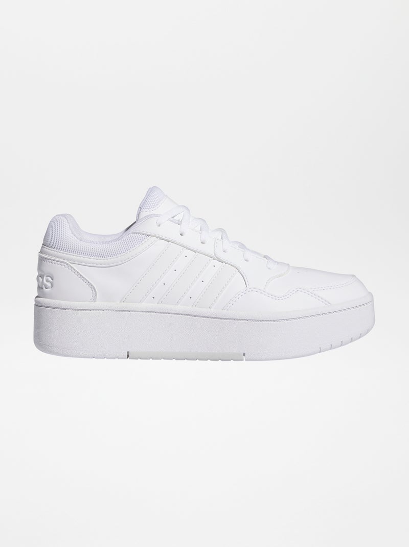 Baskets Hoops Plateforme 'adidas' blanc - Kiabi