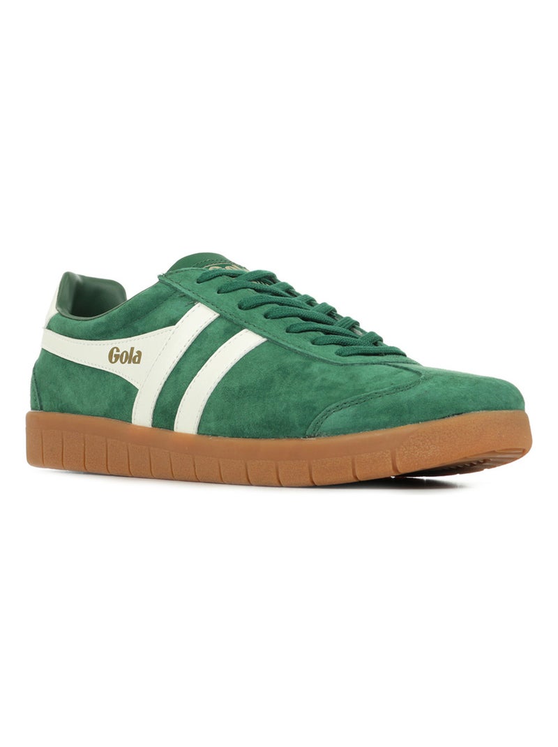 Baskets Hurricane Suede Vert - Kiabi
