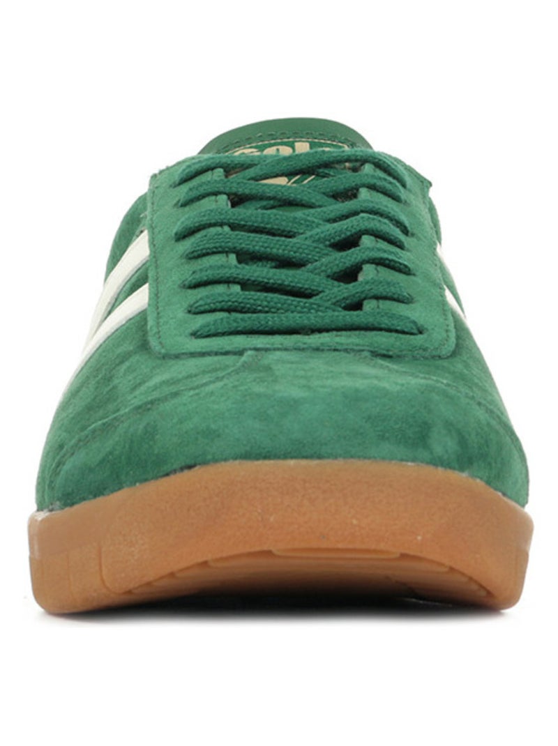 Baskets Hurricane Suede Vert - Kiabi