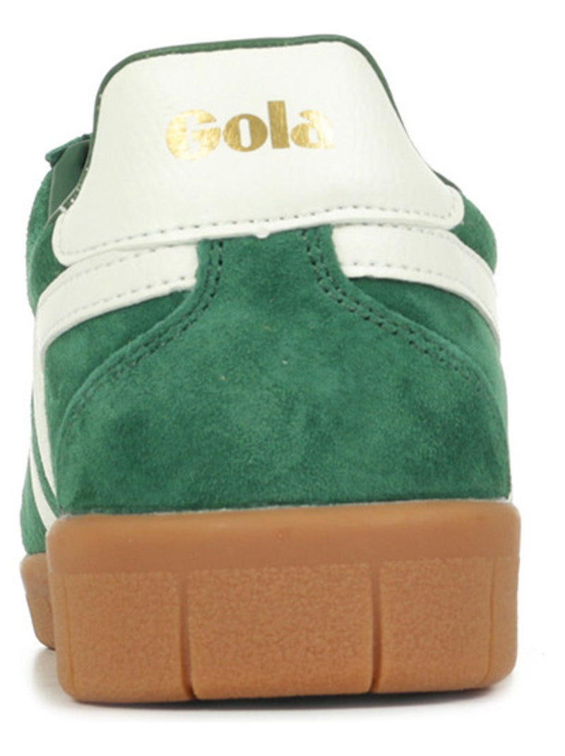 Baskets Hurricane Suede Vert - Kiabi