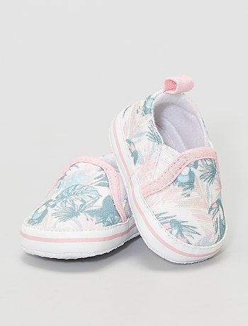 Baskets imprimé 'tropicale'