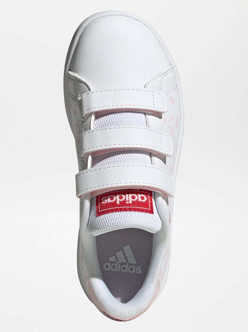 Baskets imprimées cœur 'Adidas' blanc - Kiabi