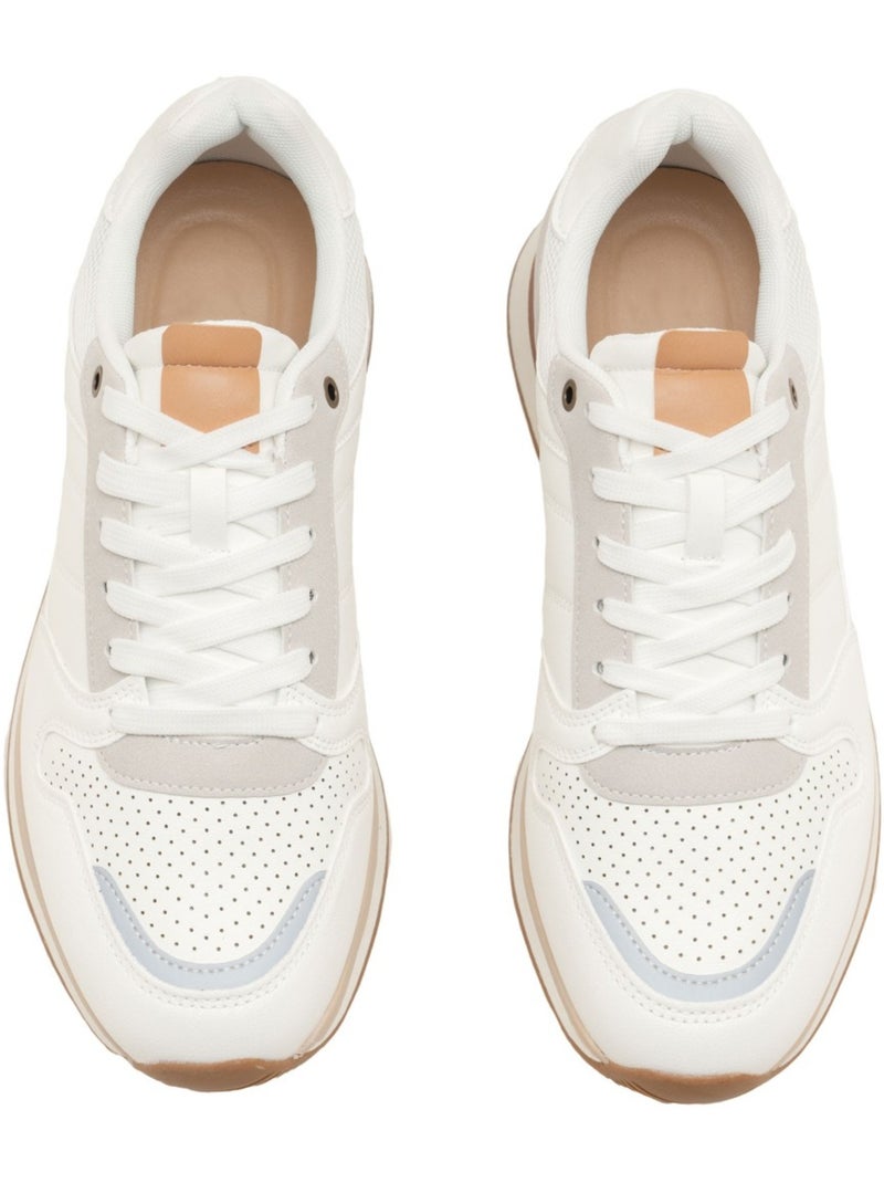 Baskets Kebello Blanc - Kiabi