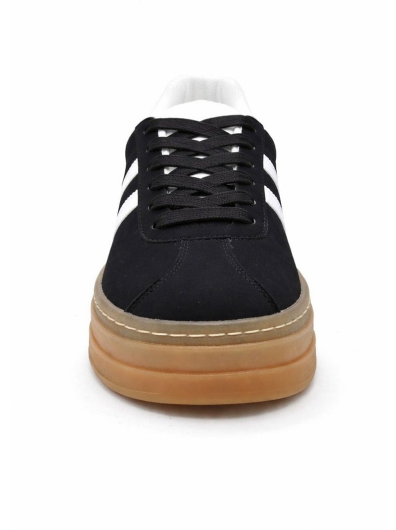 Baskets Kebello Noir Noir - Kiabi