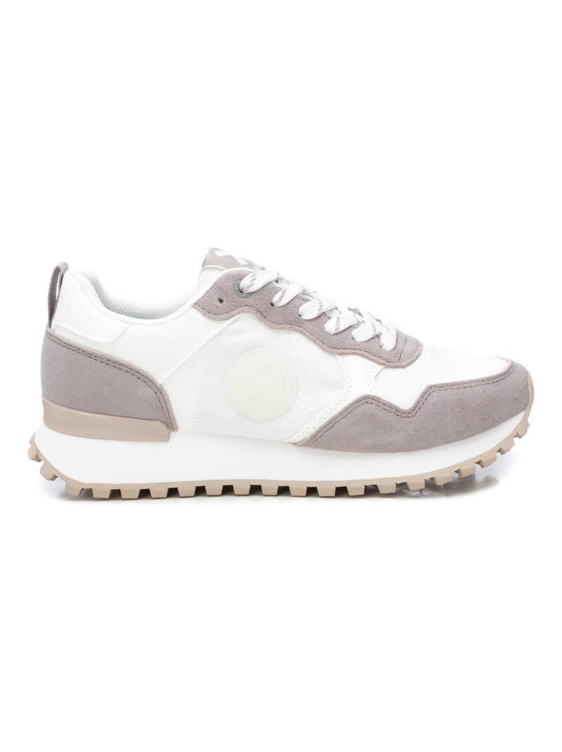 Baskets lacets Blanc - Kiabi