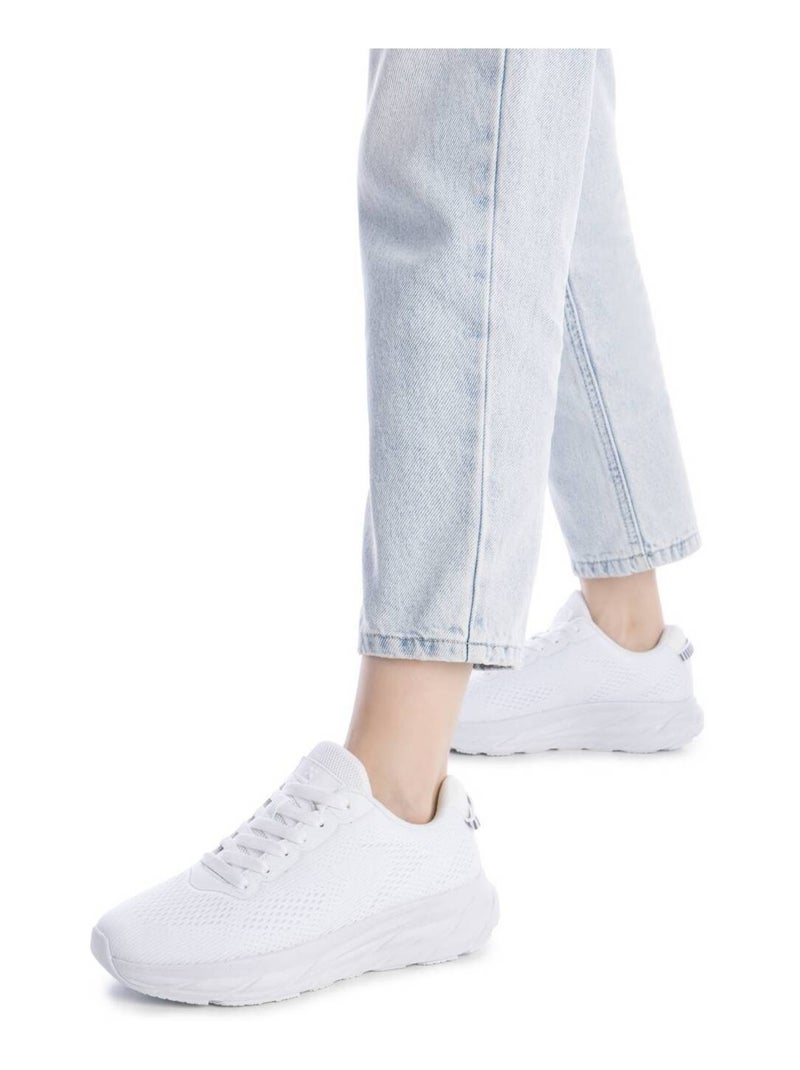 Baskets lacets Blanc - Kiabi