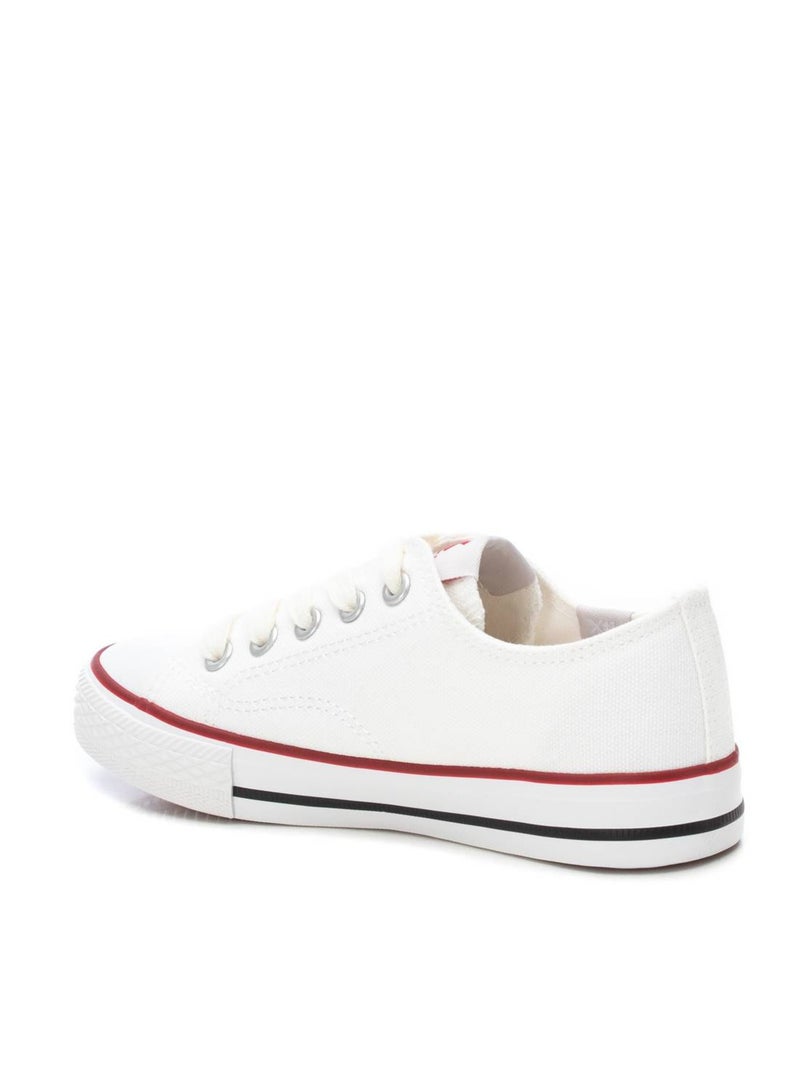 Baskets lacets Blanc - Kiabi