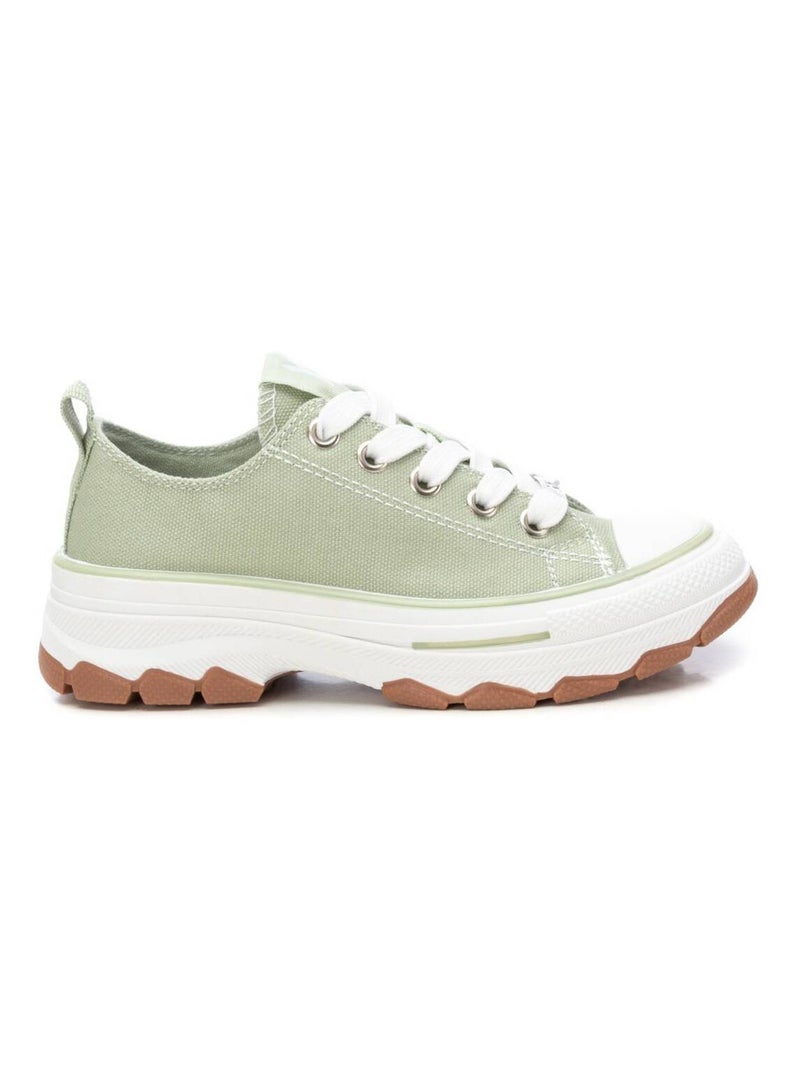 Baskets lacets Bleu azur - Kiabi