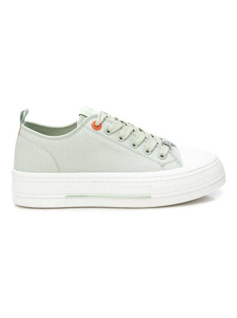 Baskets lacets Bleu azur - Kiabi