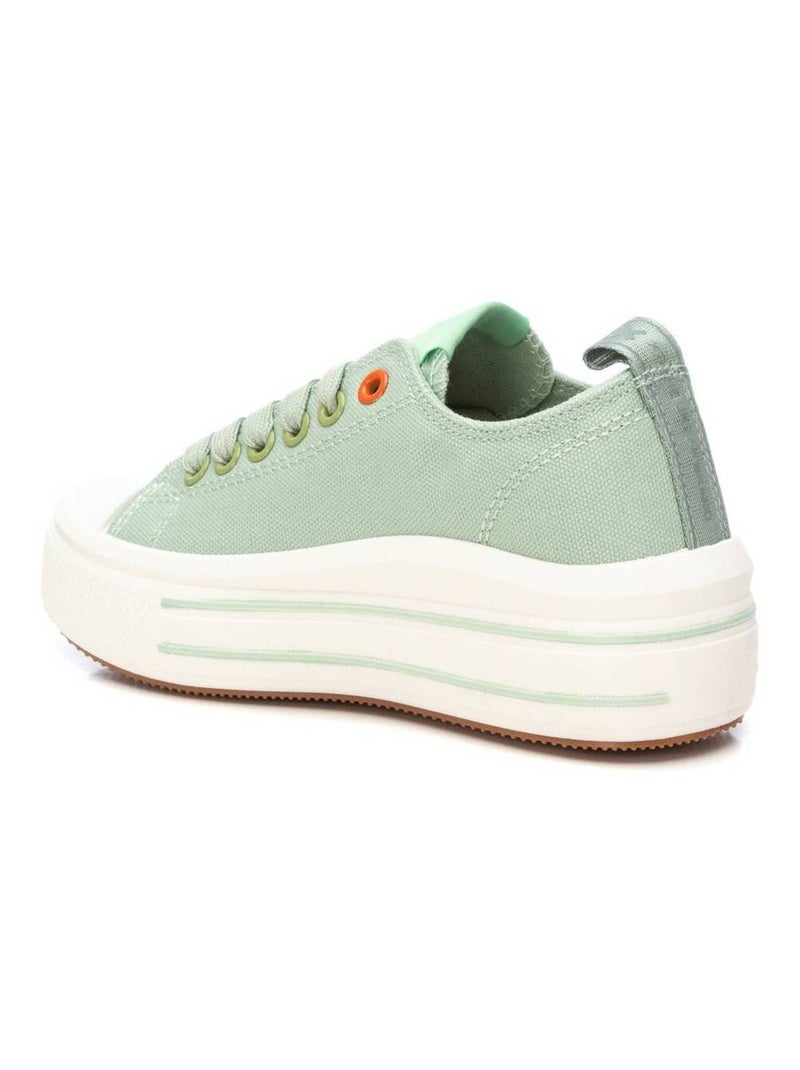 Baskets lacets Bleu azur - Kiabi