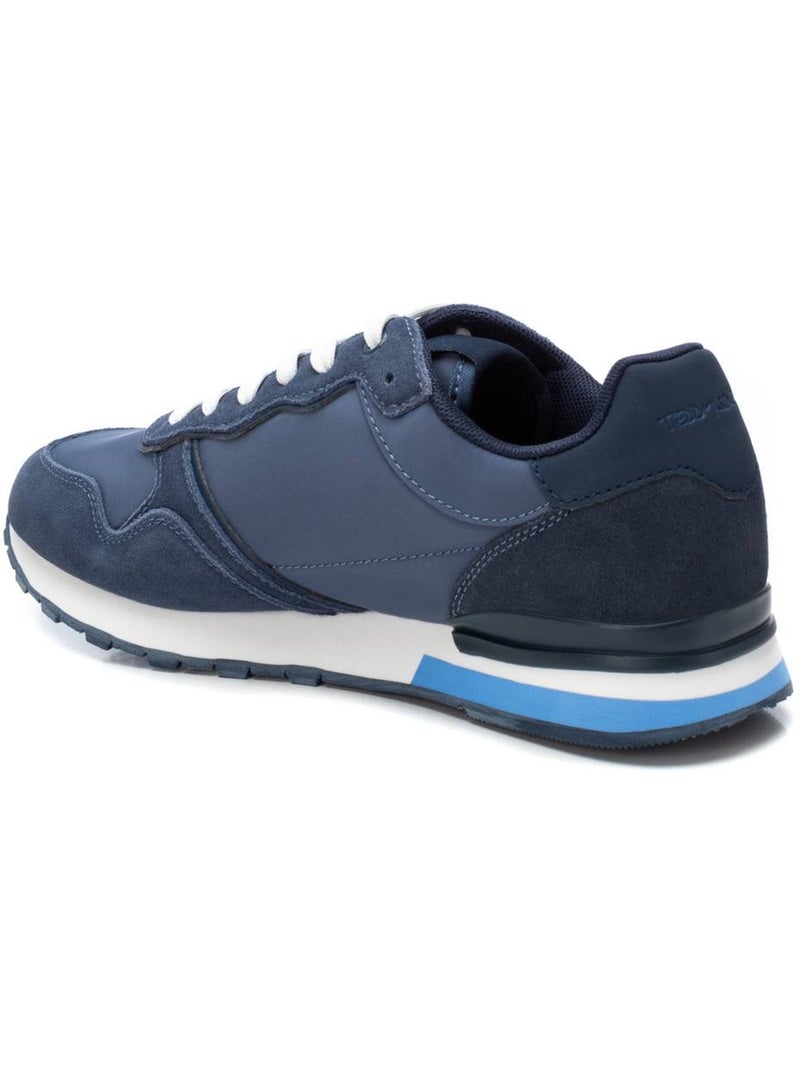 Baskets lacets Bleu - Kiabi