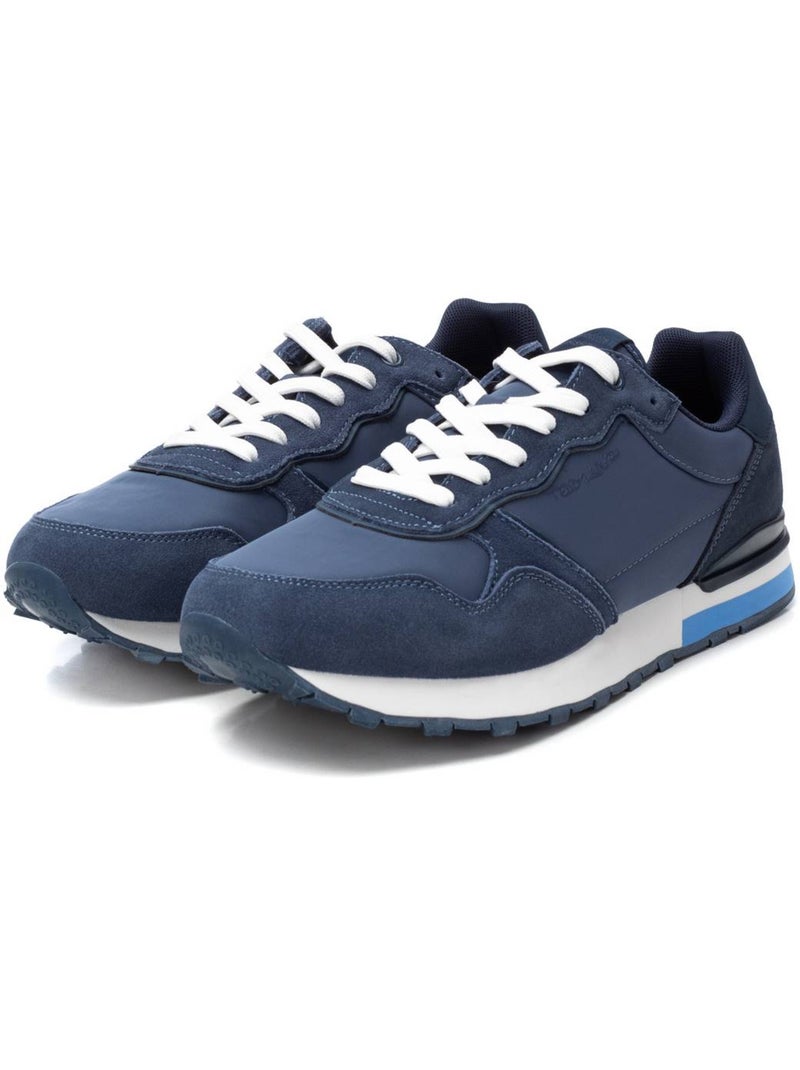 Baskets lacets Bleu - Kiabi