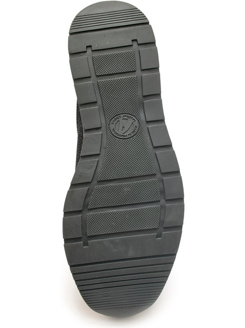 Baskets lacets et zip semelle amovible - PEDICONFORT - Kiabi