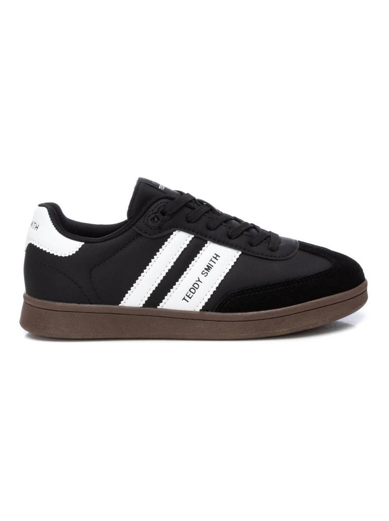 Baskets lacets Noir - Kiabi