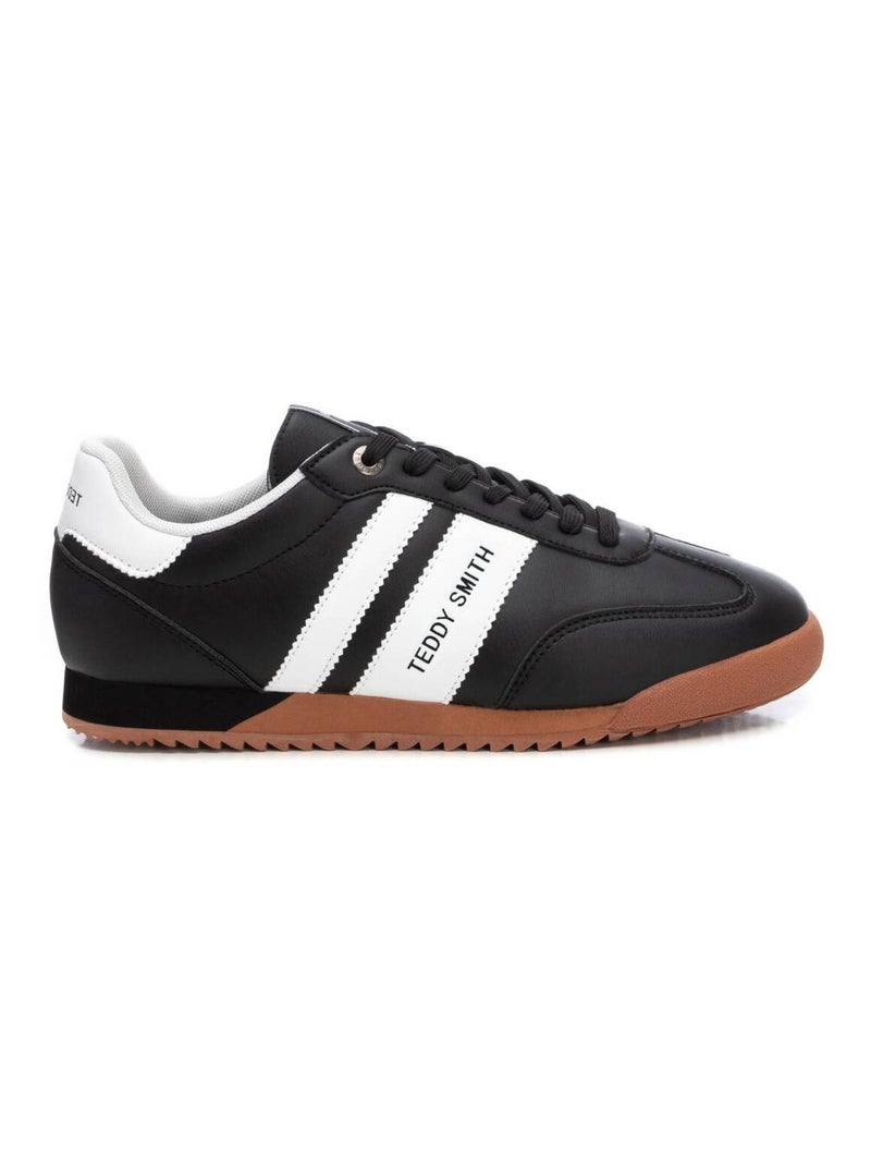 Baskets lacets Noir - Kiabi